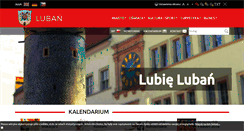Desktop Screenshot of miastoluban.pl